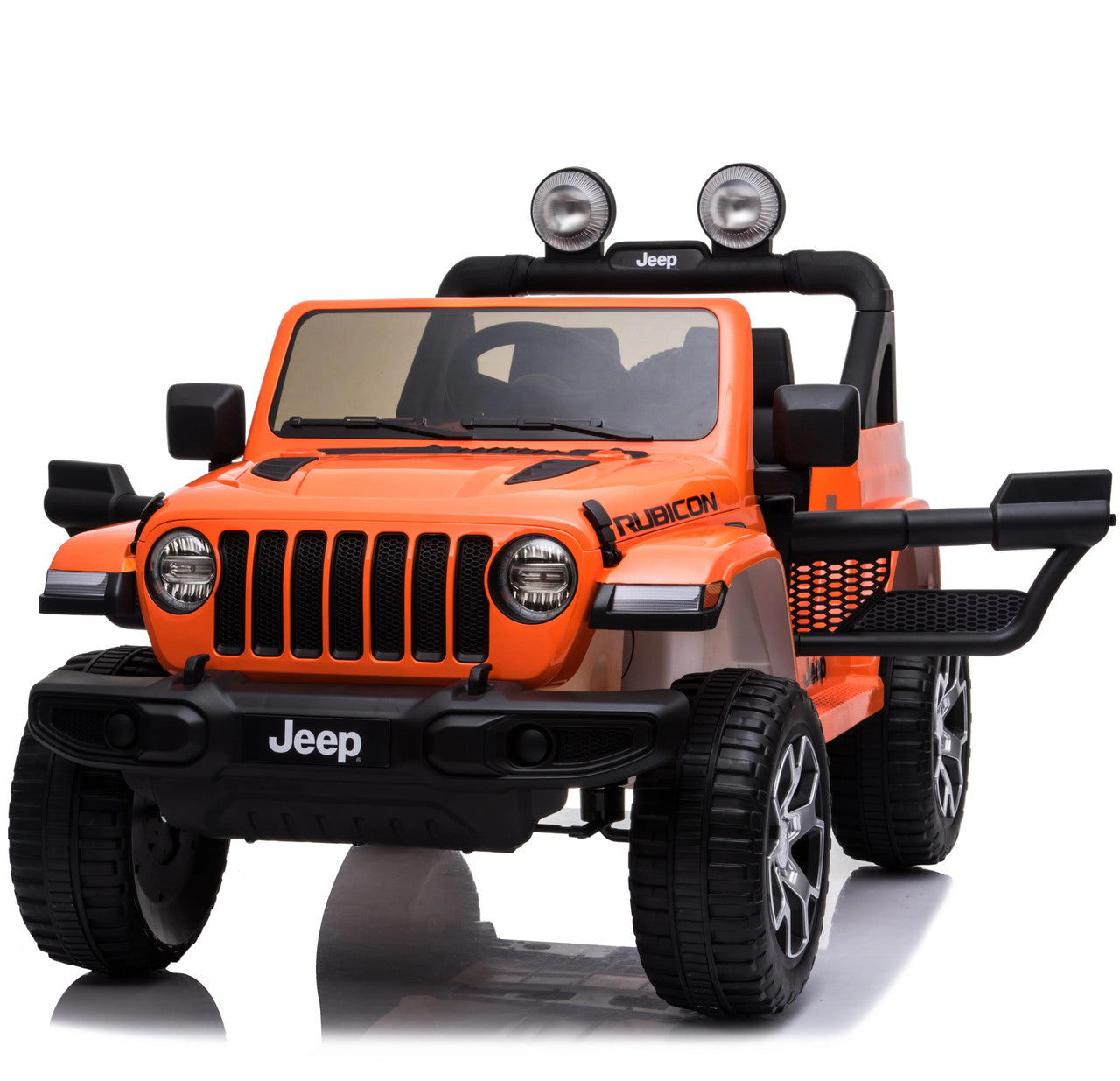 Jeep Kids Rubicorn 2 Seater Electric Car - Orange (12V)