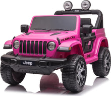 Jeep Kids Rubicorn 2 Seater Electric Car - Pink (12V)