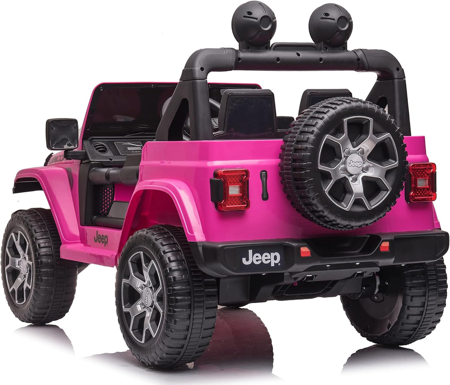 Jeep Kids Rubicorn 2 Seater Electric Car - Pink (12V)