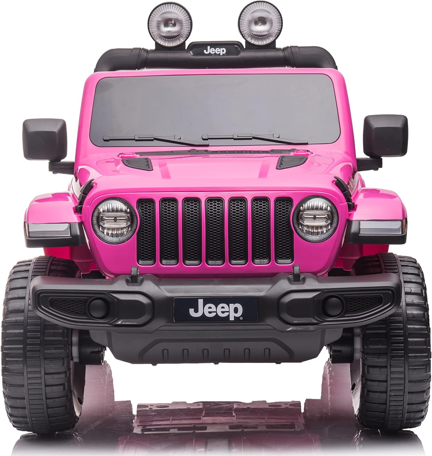 Jeep Kids Rubicorn 2 Seater Electric Car - Pink (12V)