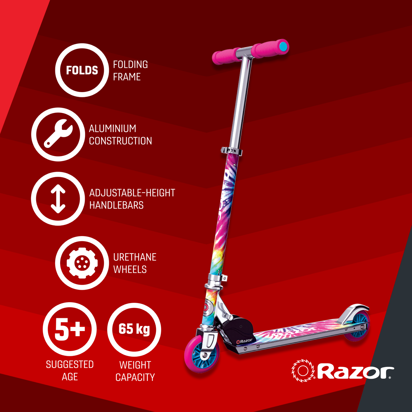 Razor Scooter A Tie-Dye