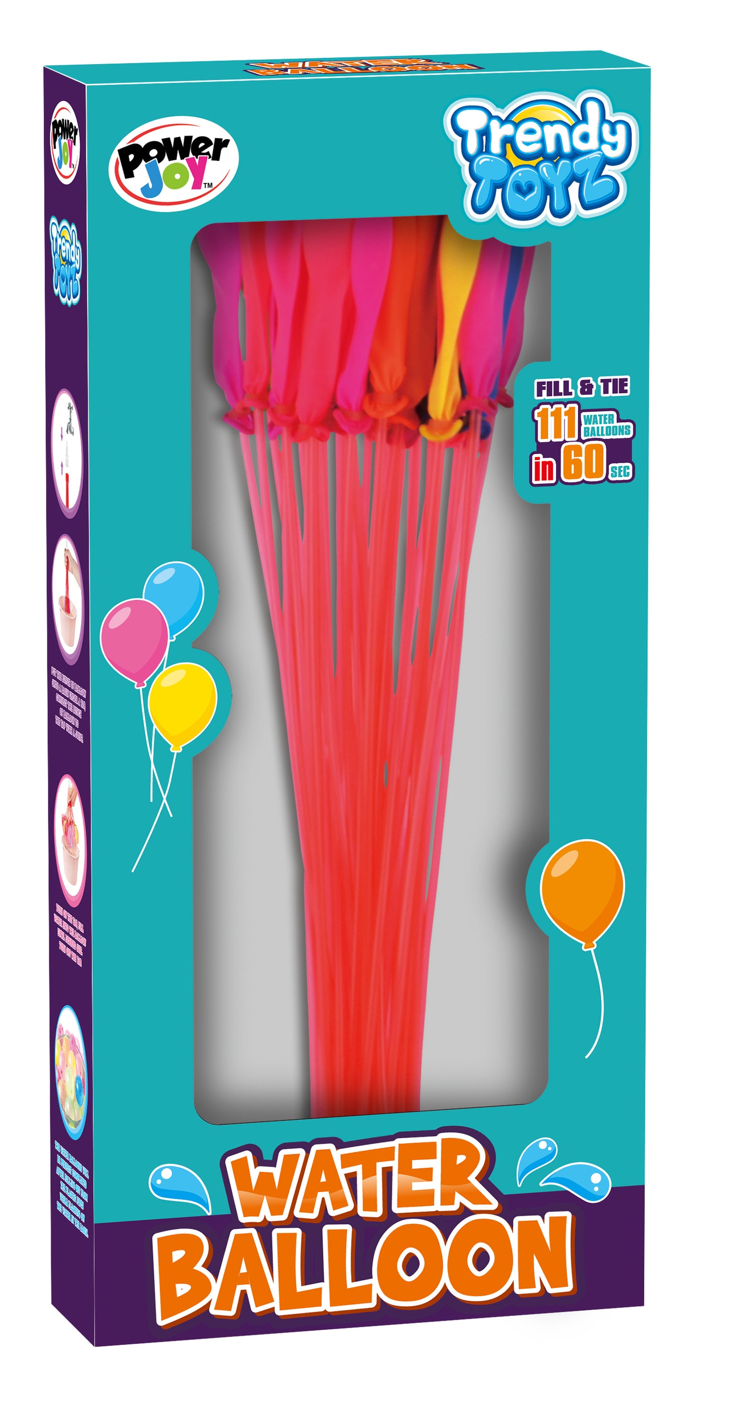 Power Joy Trendy Water Balloon 111pieces