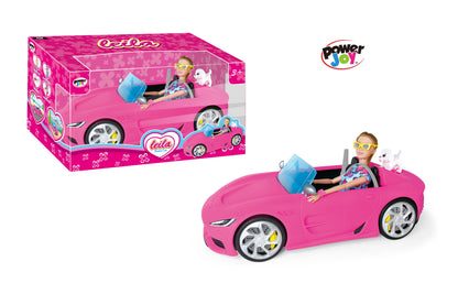 Power Joy Leila Dream Car 35cm + Doll