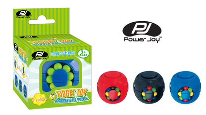 Power Joy Fidget Toy Spinner Ball Assorted (Color May Vary)