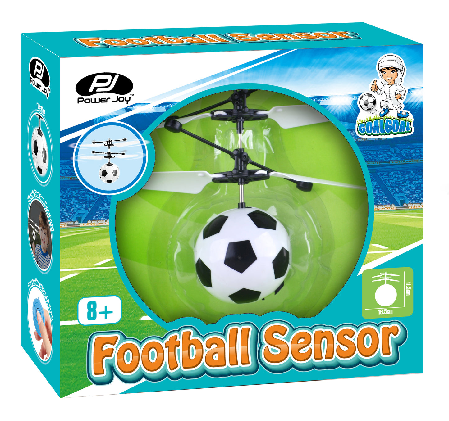 Power Joy GoalGoal Infrared Football Sensor Battery Operated