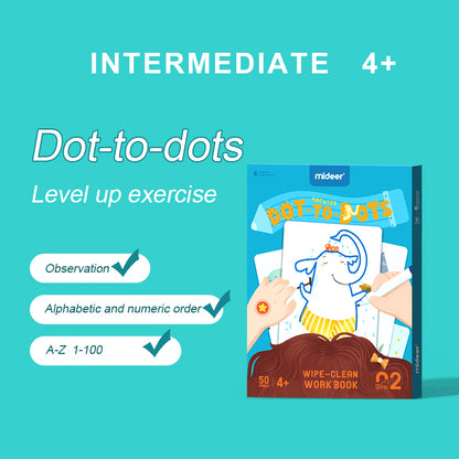 Dot to Dot - Wipe-Clean Workbook