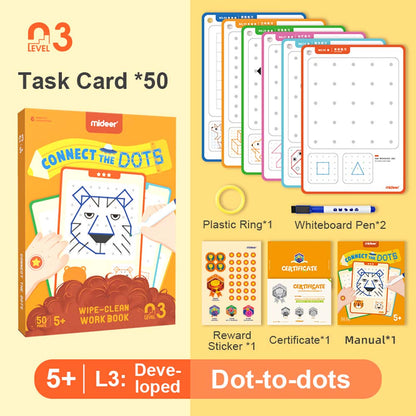 Connect the Dots - Wipe-Clean Workbook