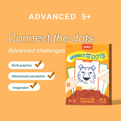 Connect the Dots - Wipe-Clean Workbook