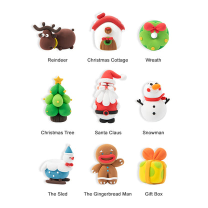 Borax Free Modelling Clay - Christmas Edition