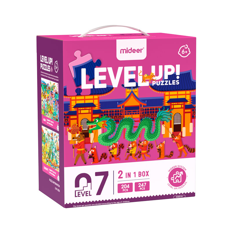 2-in-1 Level Up Puzzles Travel - Level 7