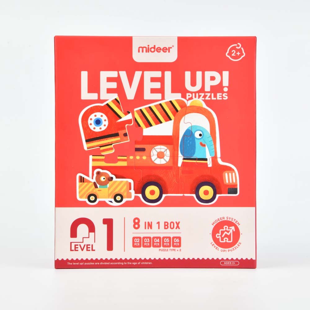 Level Up Puzzles - Traffic (8 in 1) Level 1