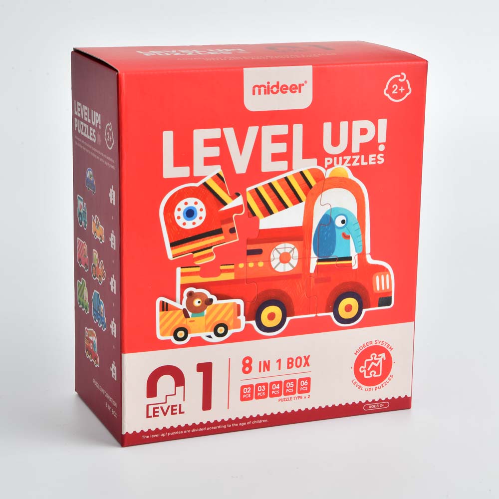 Level Up Puzzles - Traffic (8 in 1) Level 1