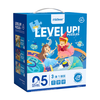 3-in-1 Level Up Puzzles Fairy Tale - Level 5