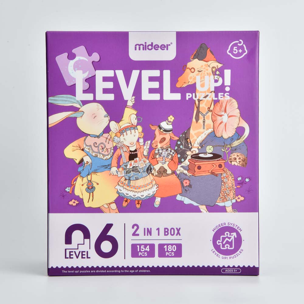 Level Up Puzzles - Forest Party (2 in 1) Level 6