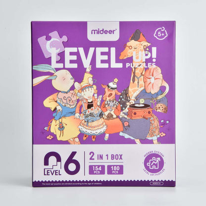 Level Up Puzzles - Forest Party (2 in 1) Level 6