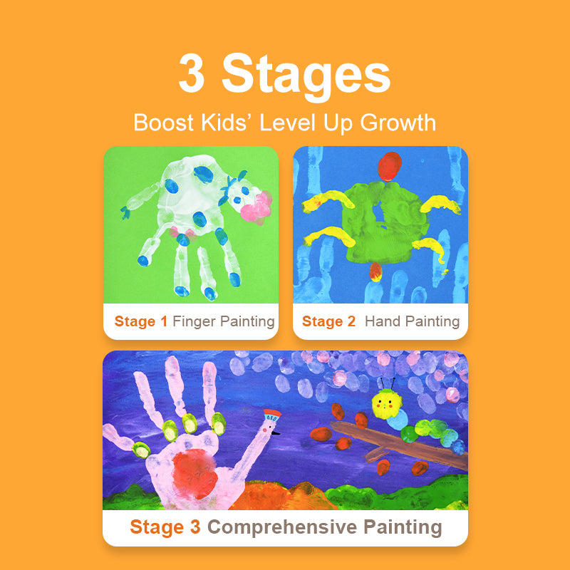 Finger Paint Art Book