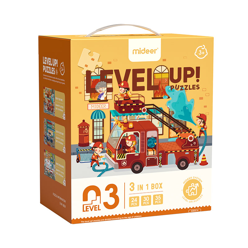 3-in-1 Level Up Puzzles Community Helpers - Level 3