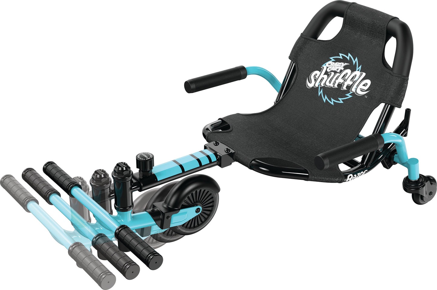 Razor Crazy Cart Shuffle Blk/Teal 4+