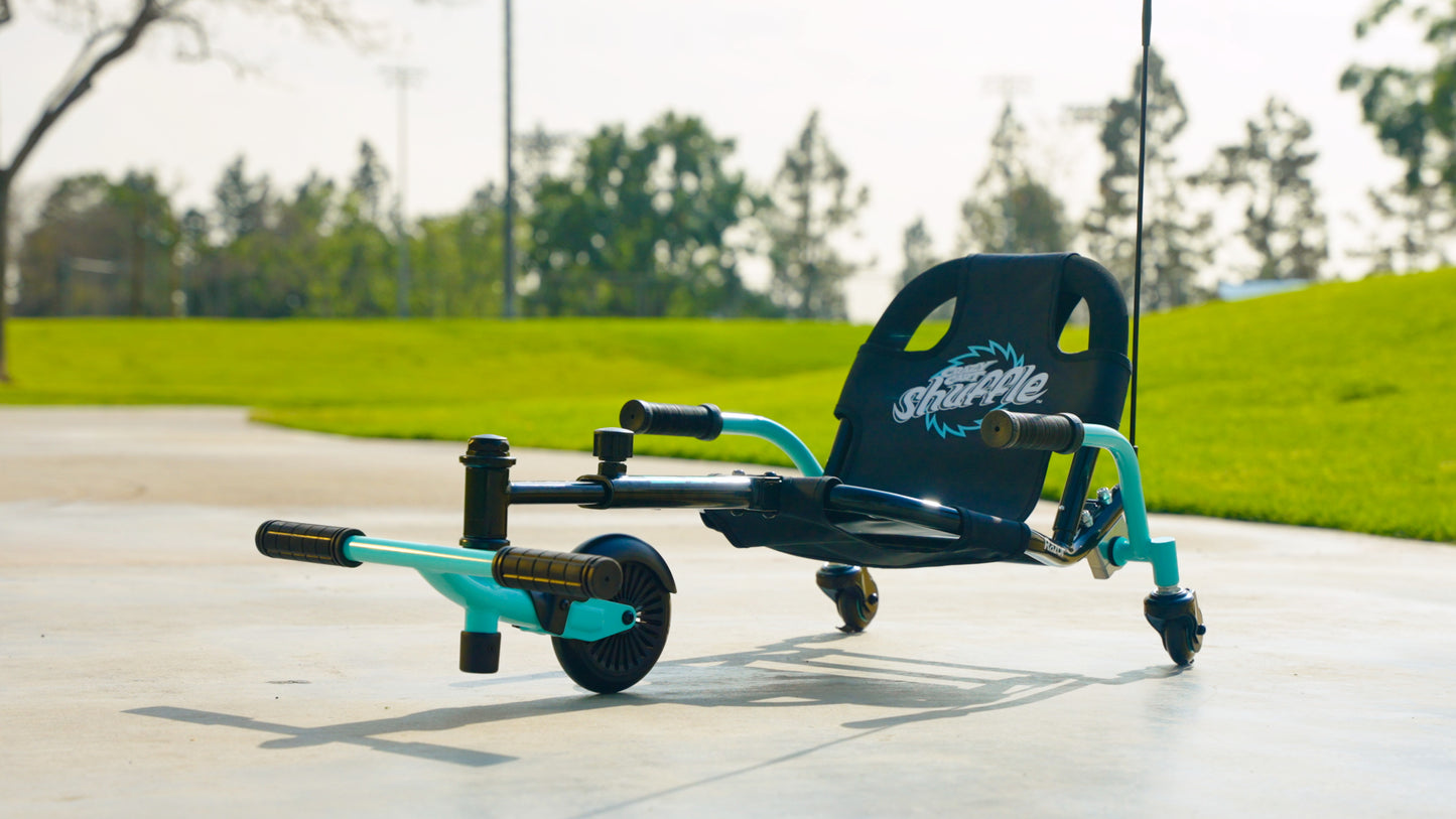 Razor Crazy Cart Shuffle Blk/Teal 4+