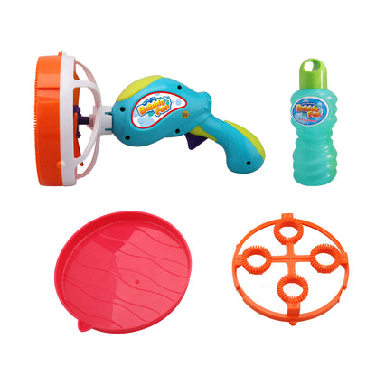 Power Joy Bubble Jumbo Gun 2-in-1 With 8ounce  Bubble Solution, Battery Operated