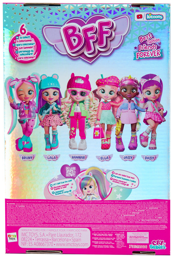 Cry Babies BFF Doll Ella 8Inch