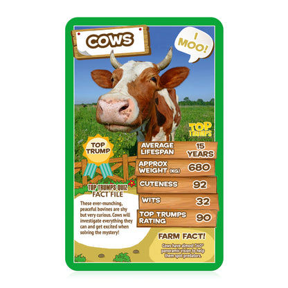 Toptrumps Farm Animals Card