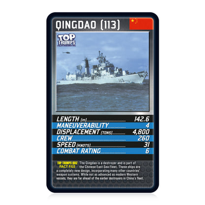 Toptrumps Battleships Card