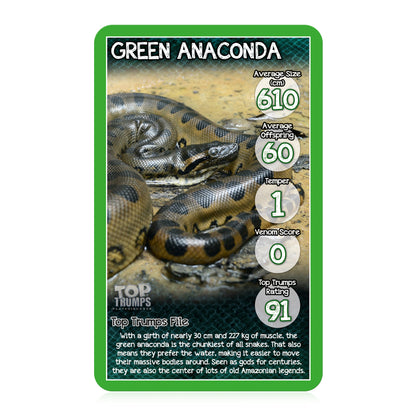 Toptrumps Snakes Card