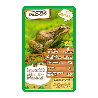 Toptrumps Farm Animals Card