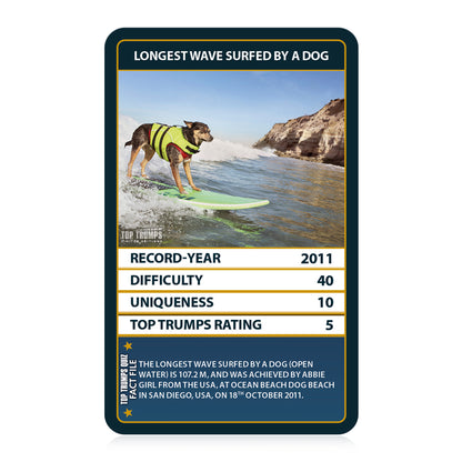 Toptrumps Guinness World Records Card