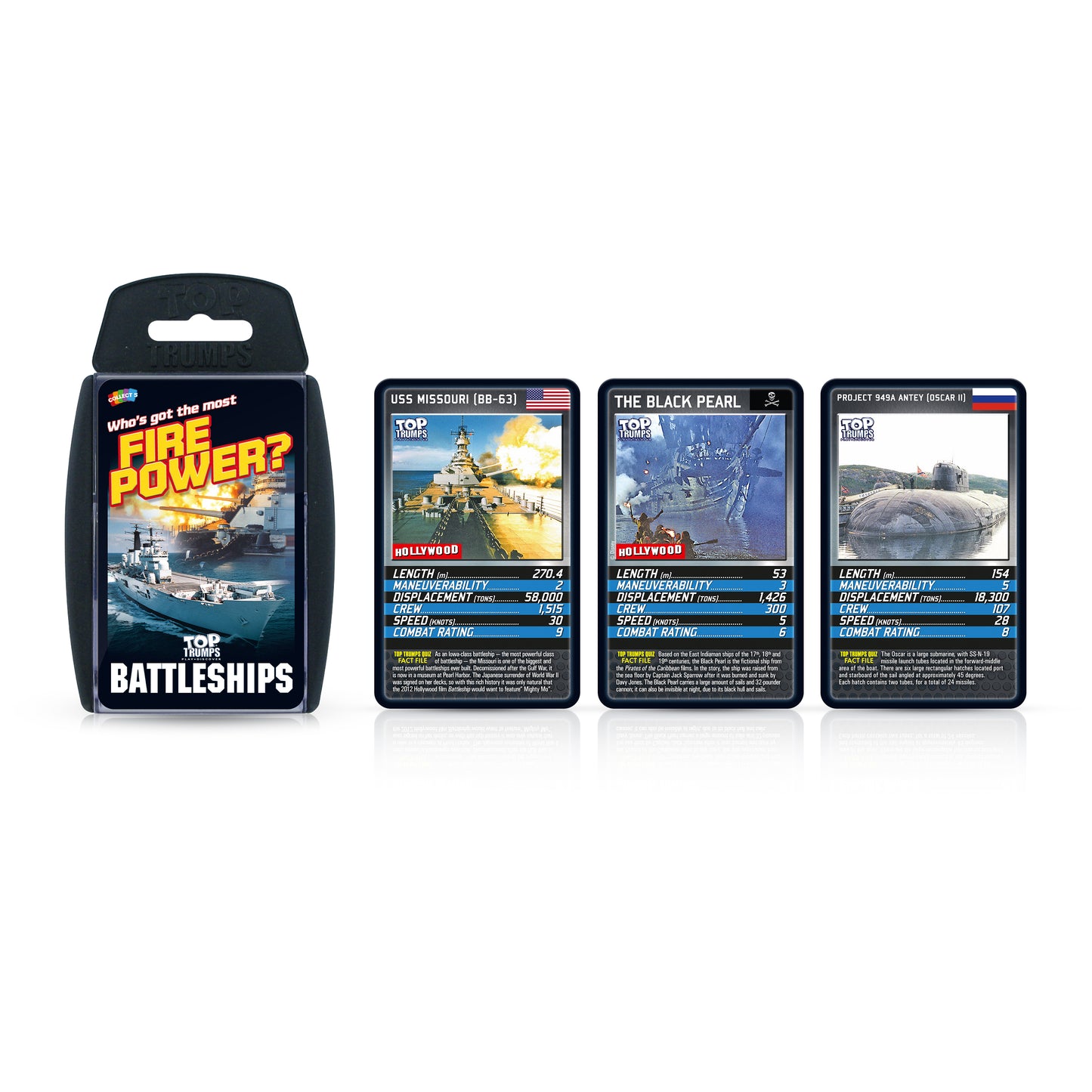 Toptrumps Battleships Card