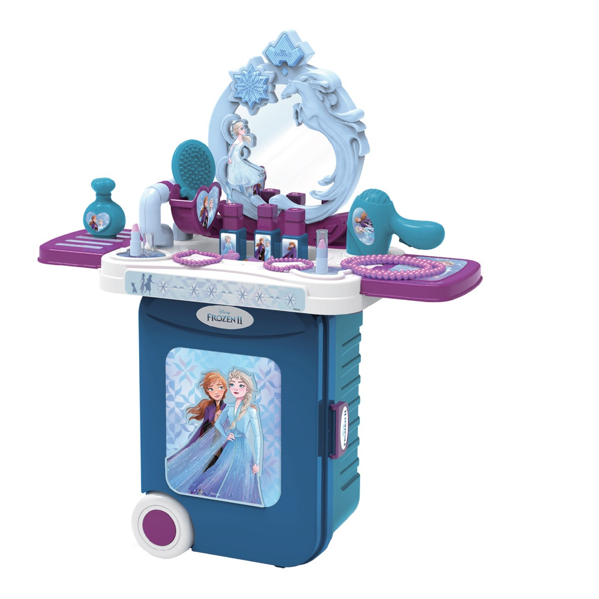 Frozen 2 Dressing Table Trolley Case 3-in-1