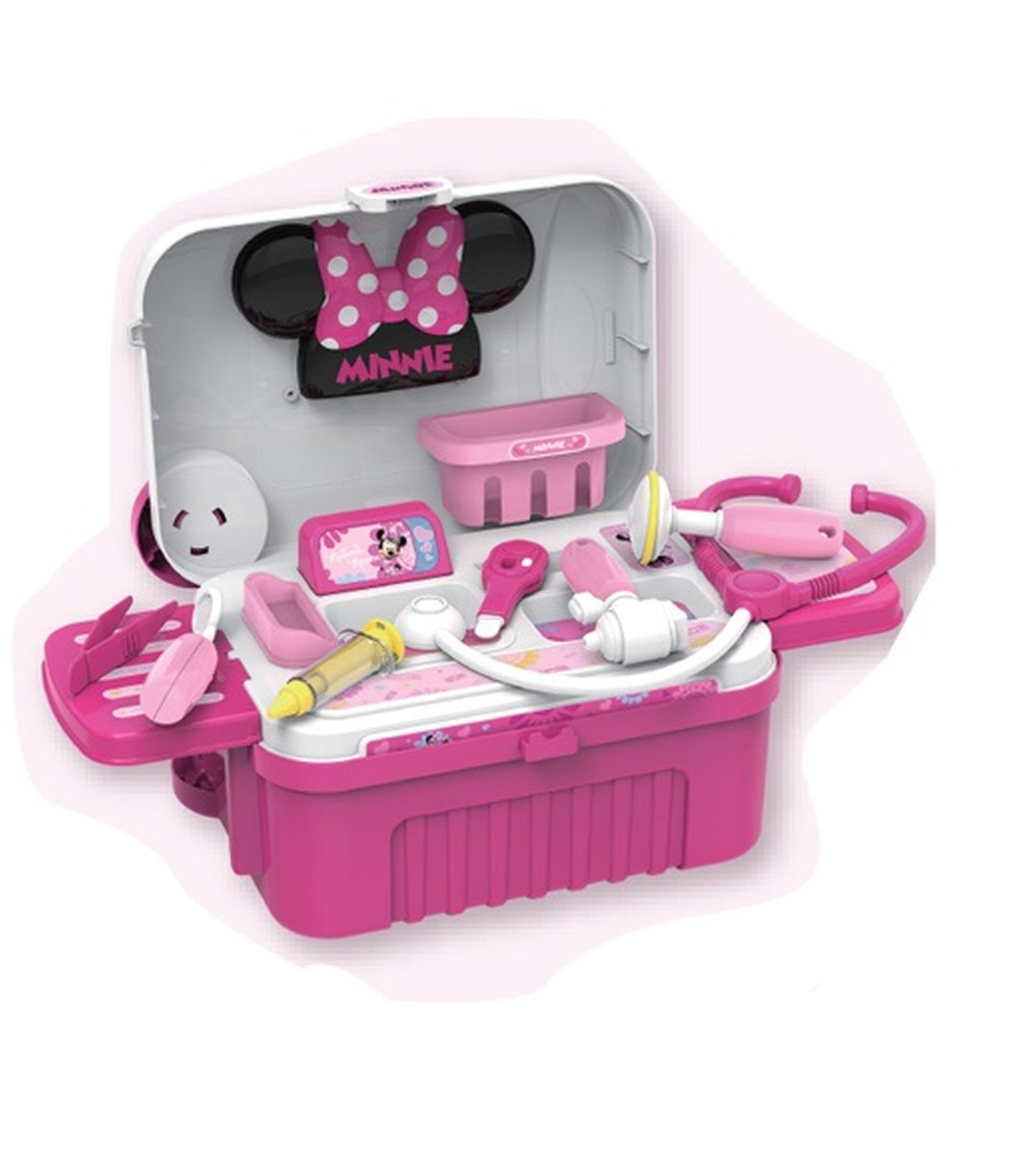 Minnie Mouse Doctor Set Trolley Case 3-In-1