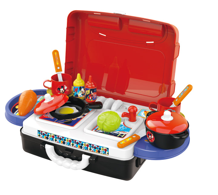 Mickey Kitchen Play Suitcase