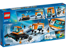 LEGO City Arctic Explorer Truck and Mobile Lab 60378 Building Toy Set (489 Pieces)