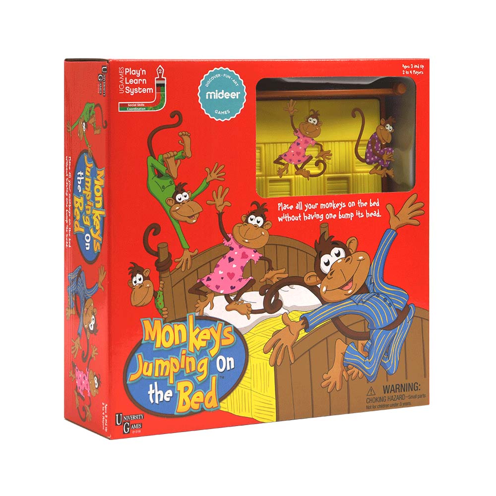 Monkeys Jumping On The Bed - Board Game