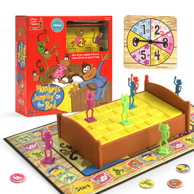 Monkeys Jumping On The Bed - Board Game