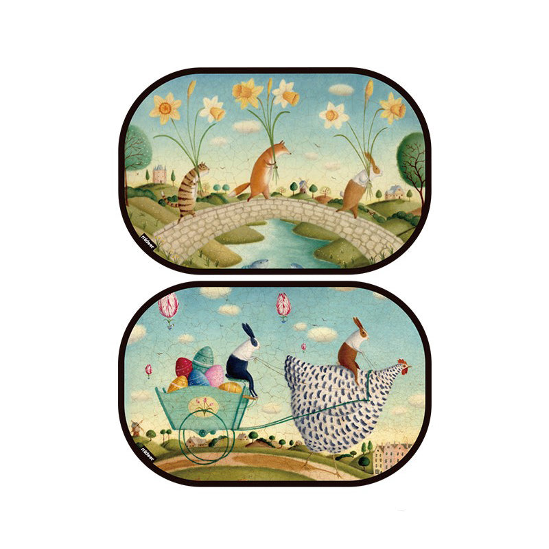 Window Shade for Kids - Forest (Pack of 2)