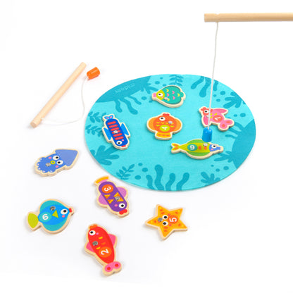 Magnetic Fishing Game - Blue