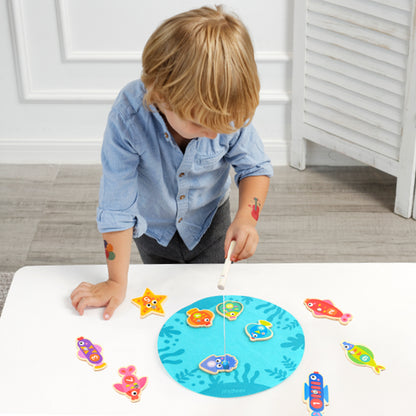 Magnetic Fishing Game - Blue