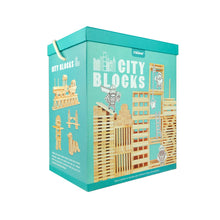 Wooden City Blocks