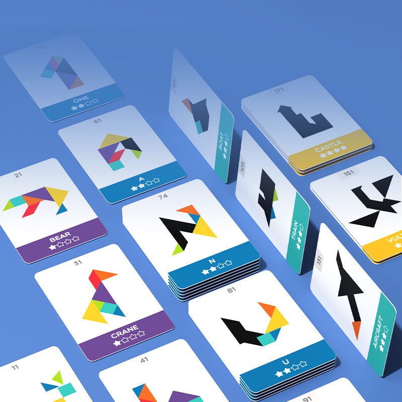 Colorful Tangram Game