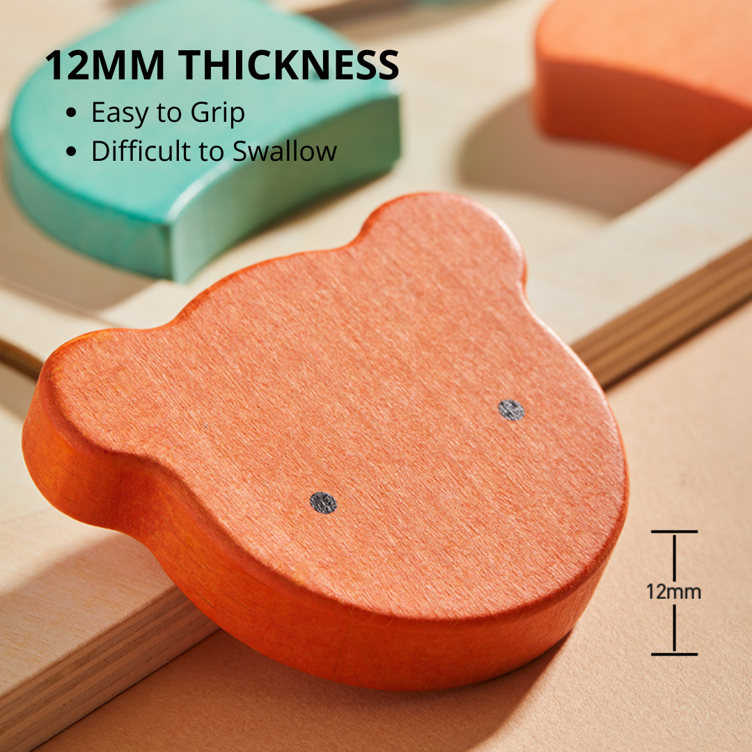 Mini Wooden Puzzle - Rabbit (4 pcs)