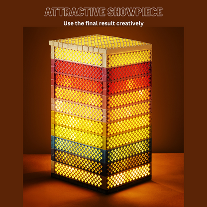 Archimedes Blocks - Warm Color Palette