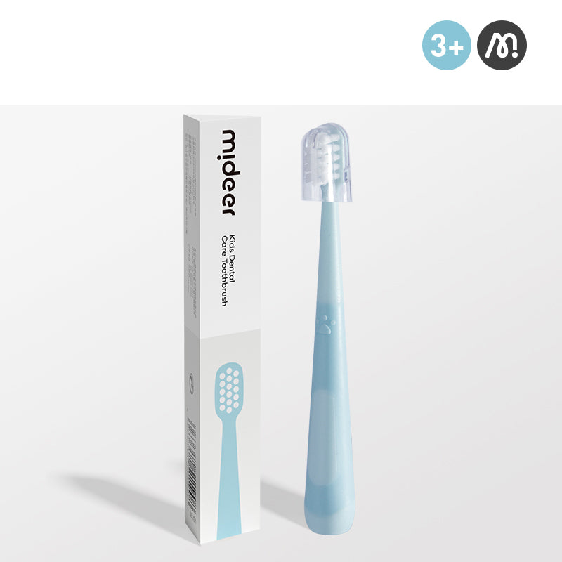 Toddler Dental Care Toothbrush - Cloud Blue