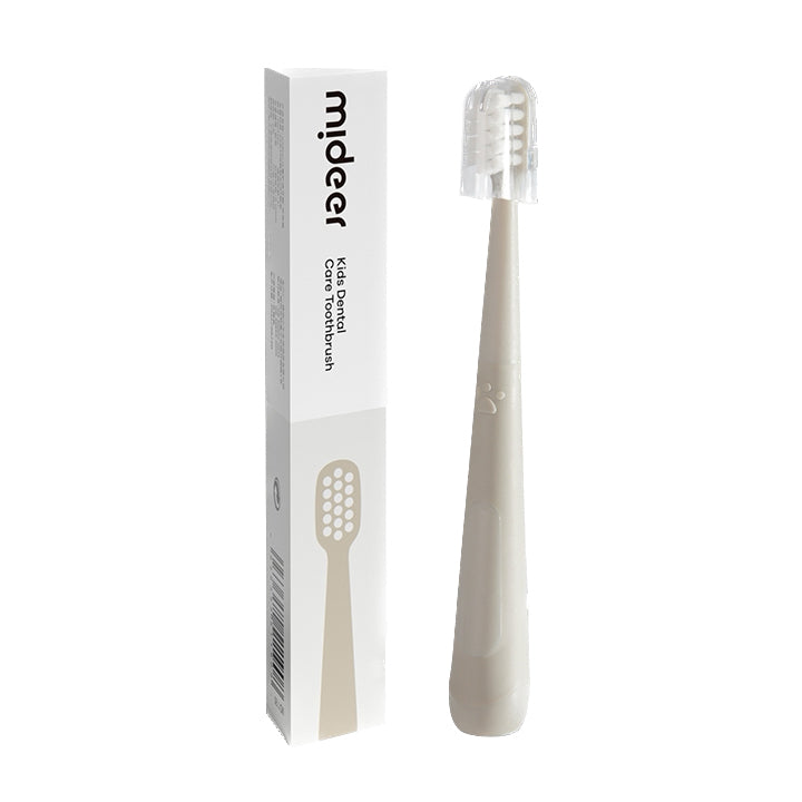 Toddler Dental Care Toothbrush - Forest Brown