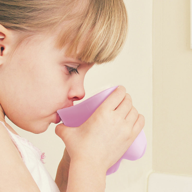 Baby Toothbrush Cup - Pink