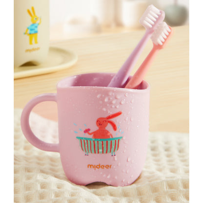 Baby Toothbrush Cup - Pink