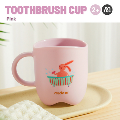 Baby Toothbrush Cup - Pink