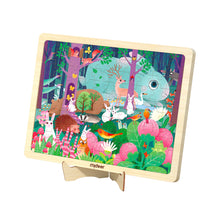 Wooden Puzzle Board 100pcs - Bunny's Travels